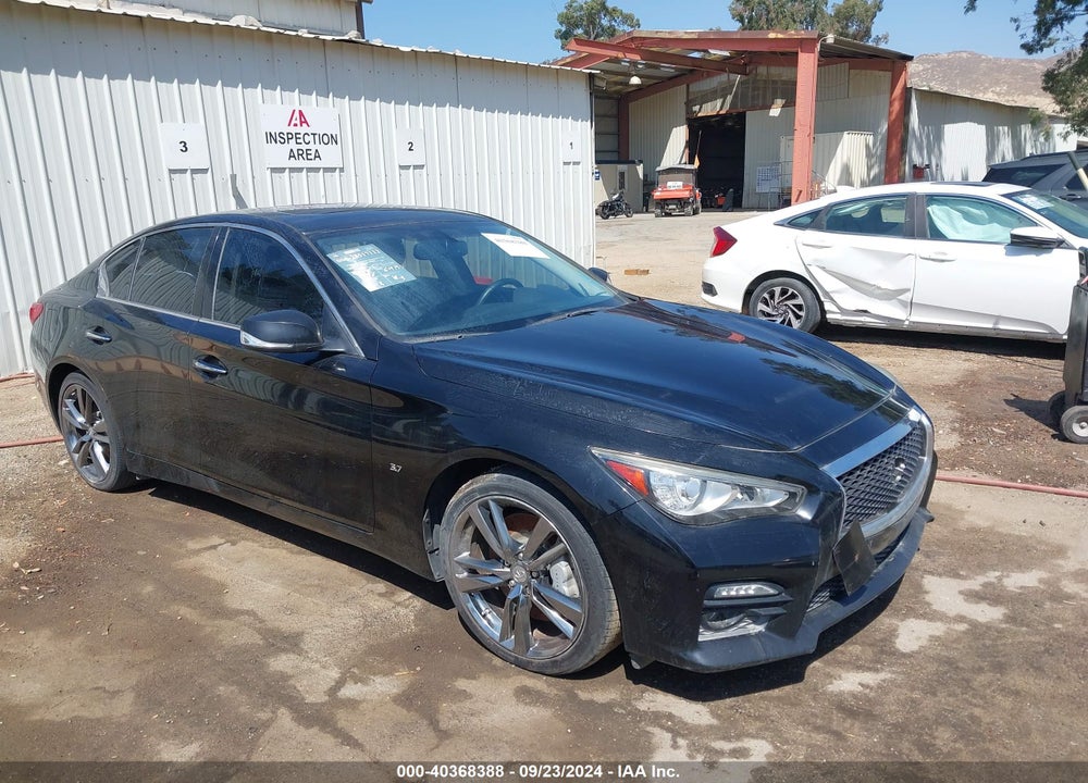 2015 INFINITI Q50 SPORT VIN: JN1BV7APXFM348696