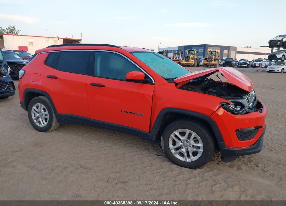 2020 JEEP COMPASS SPORT FWD VIN: 3C4NJCAB4LT253382