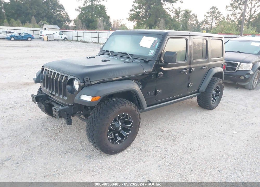 2020 JEEP WRANGLER UNLIMITED WILLYS SPORT 4X4 VIN: 1C4HJXDG4LW266266