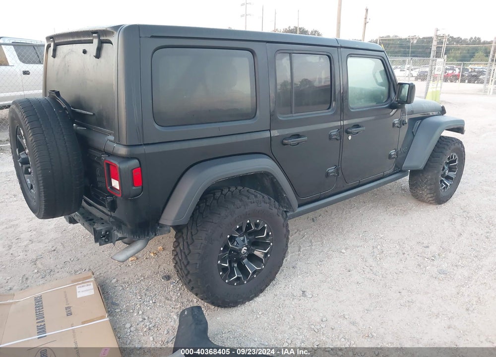 2020 JEEP WRANGLER UNLIMITED WILLYS SPORT 4X4 VIN: 1C4HJXDG4LW266266