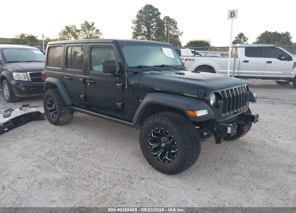 2020 JEEP WRANGLER UNLIMITED WILLYS SPORT 4X4 VIN: 1C4HJXDG4LW266266