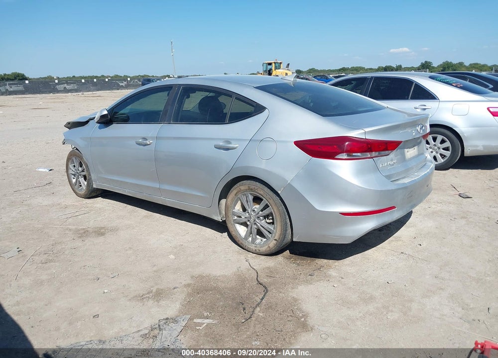 2018 HYUNDAI ELANTRA SEL VIN: KMHD84LF5JU679111