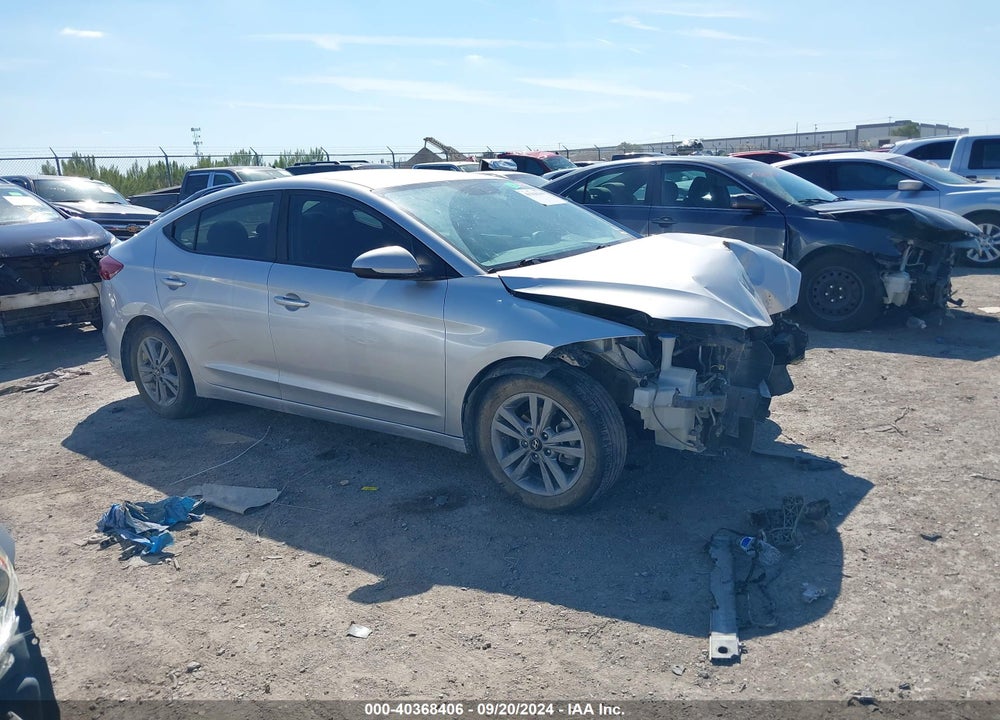 2018 HYUNDAI ELANTRA SEL VIN: KMHD84LF5JU679111