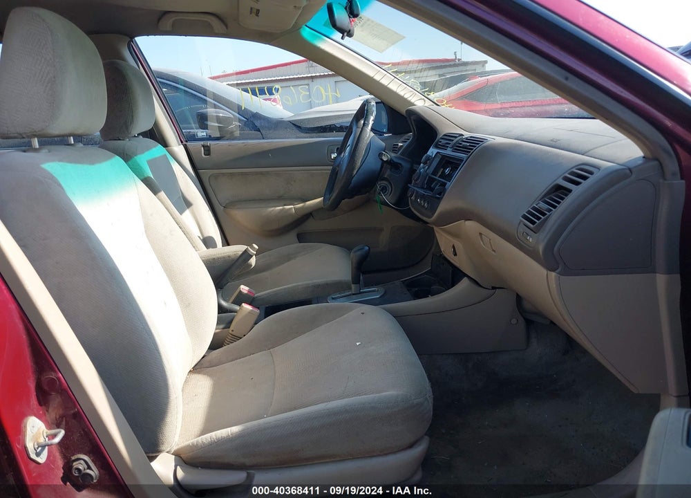 2002 HONDA CIVIC LX VIN: 1HGES16532L023557