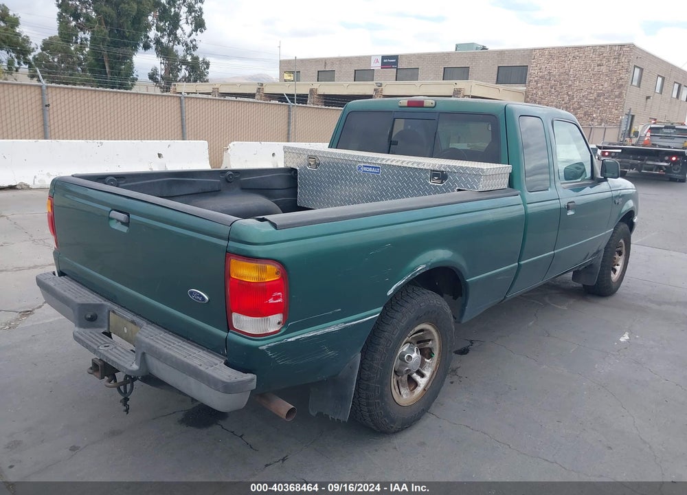 1999 FORD RANGER XLT VIN: 1FTYR14X9XTB09748