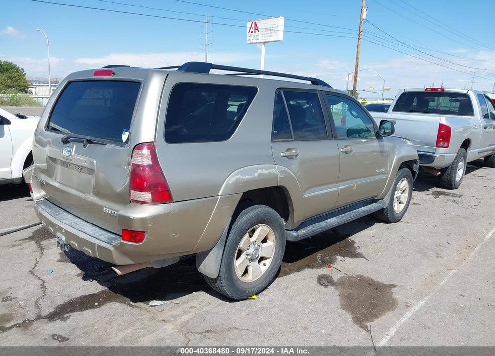 2004 TOYOTA 4RUNNER SR5 V6 VIN: JTEBU14R448015566