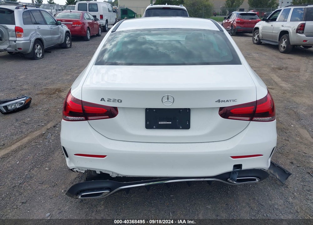 2022 MERCEDES-BENZ A 220 4MATIC VIN: W1K3G4FB7NJ362794