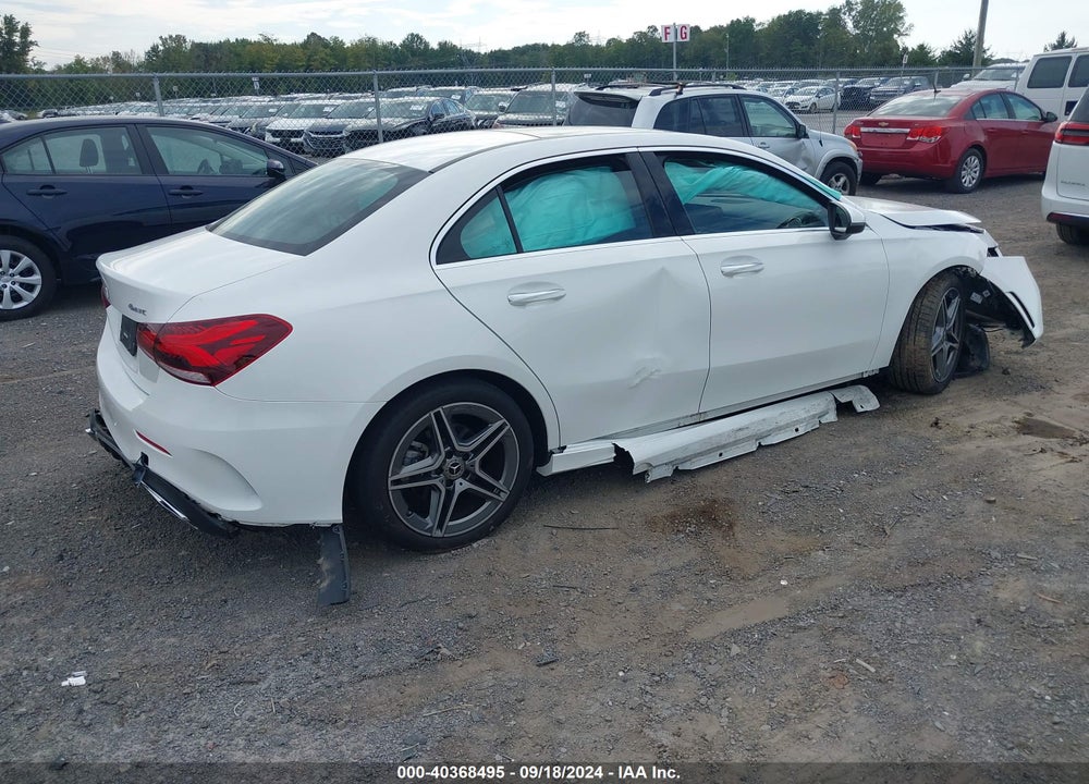 2022 MERCEDES-BENZ A 220 4MATIC VIN: W1K3G4FB7NJ362794