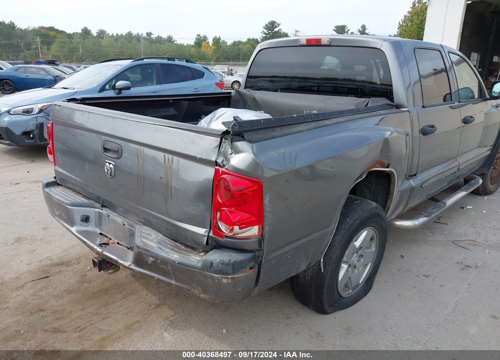 2005 DODGE DAKOTA LARAMIE VIN: 1D7HW58N25S187838