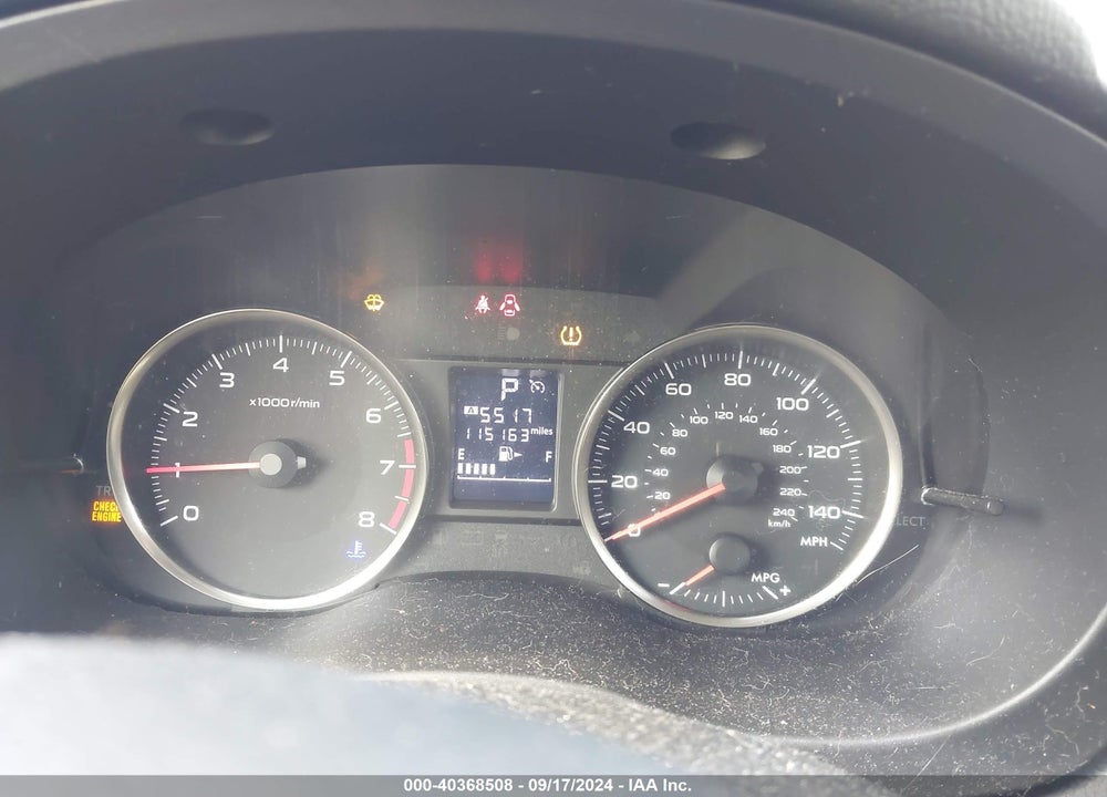 2015 SUBARU IMPREZA 2.0I PREMIUM VIN: JF1GPAC63FH201830
