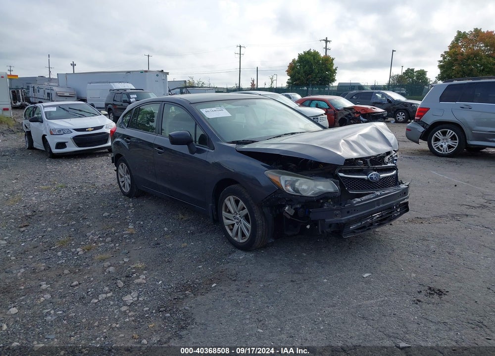 2015 SUBARU IMPREZA 2.0I PREMIUM VIN: JF1GPAC63FH201830
