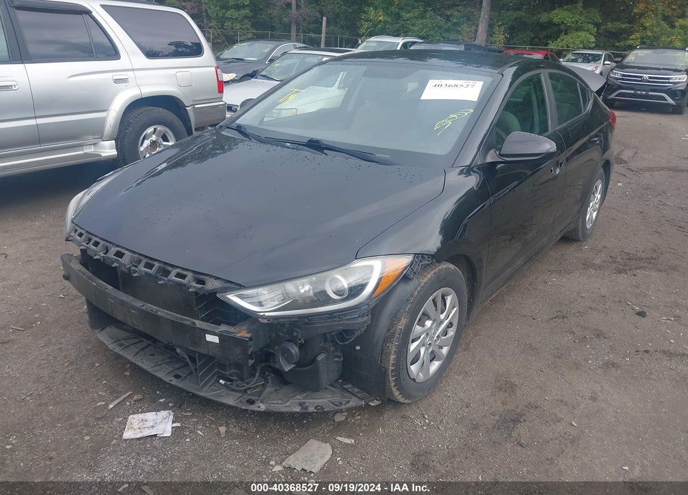 2018 HYUNDAI ELANTRA SE VIN: KMHD74LF4JU442645