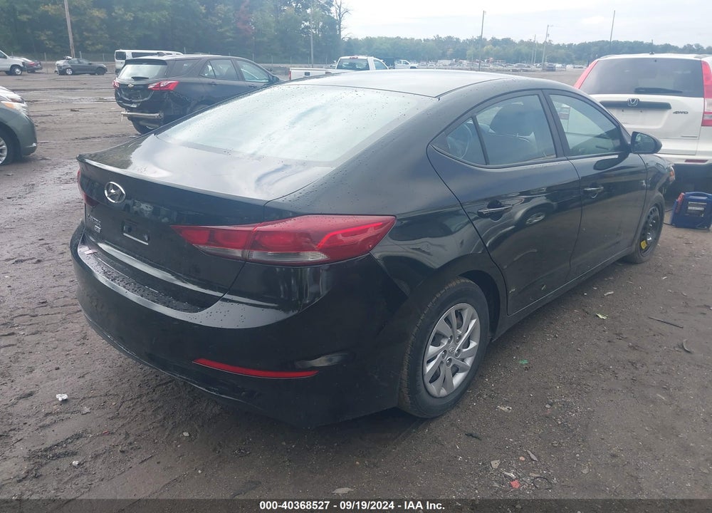 2018 HYUNDAI ELANTRA SE VIN: KMHD74LF4JU442645