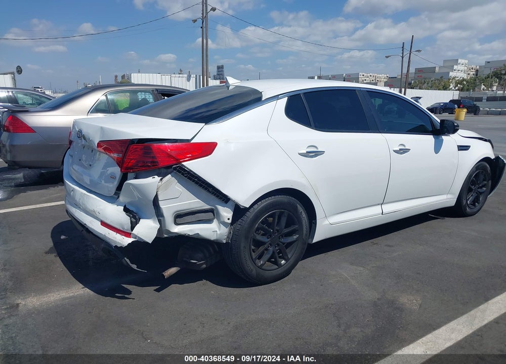 2012 KIA OPTIMA LX VIN: 5XXGM4A70CG044489