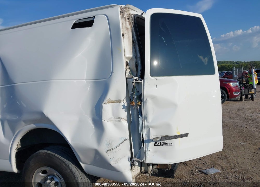 2019 CHEVROLET EXPRESS 3500 WORK VAN VIN: 1GCZGHFG9K1208770