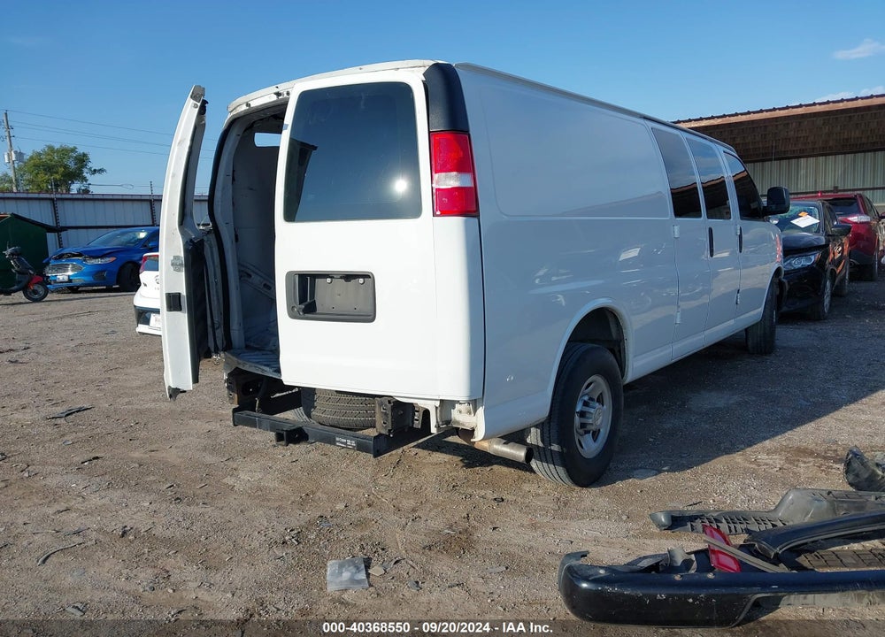 2019 CHEVROLET EXPRESS 3500 WORK VAN VIN: 1GCZGHFG9K1208770