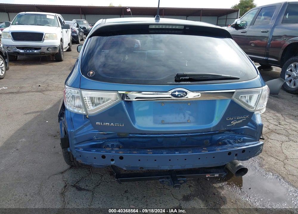 2009 SUBARU IMPREZA OUTBACK SPORT VIN: JF1GH63679H813494