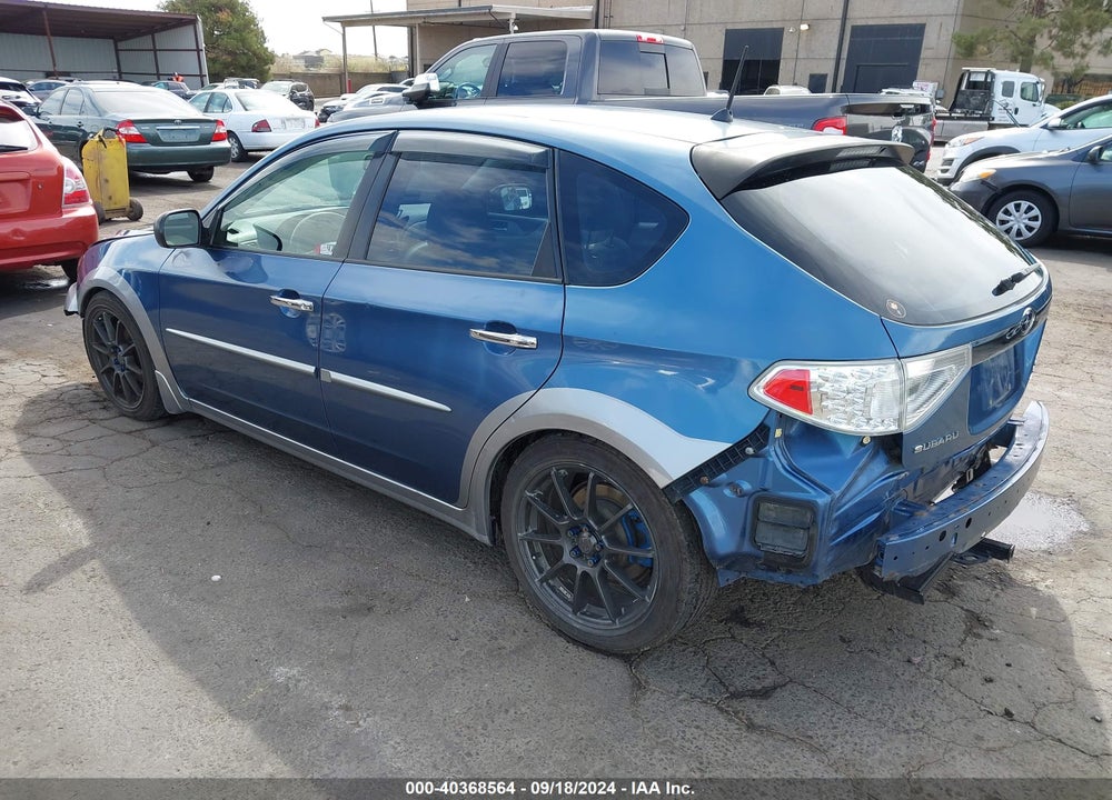 2009 SUBARU IMPREZA OUTBACK SPORT VIN: JF1GH63679H813494