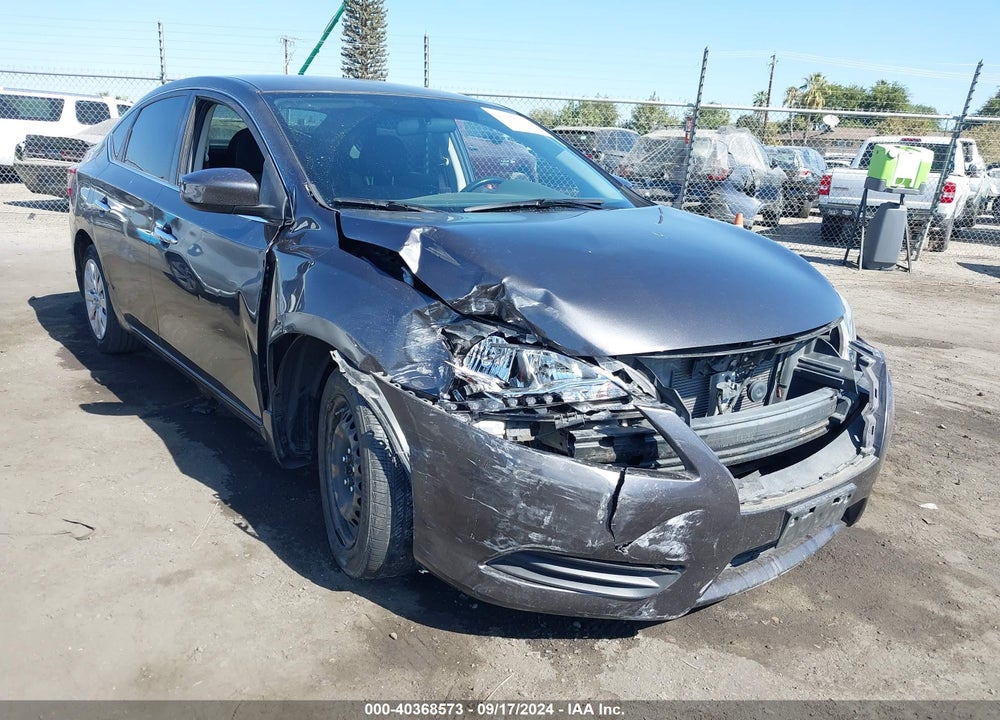 2015 NISSAN SENTRA SV VIN: 3N1AB7AP3FY216963