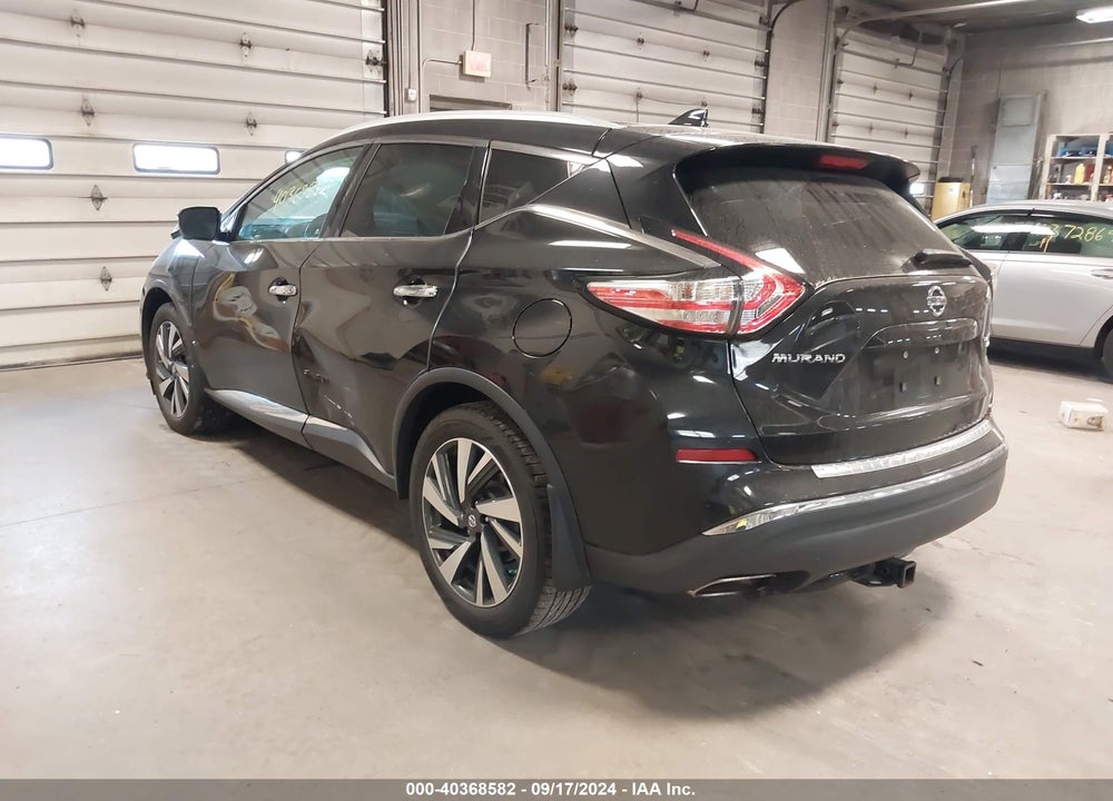 2018 NISSAN MURANO PLATINUM VIN: 5N1AZ2MH0JN150308