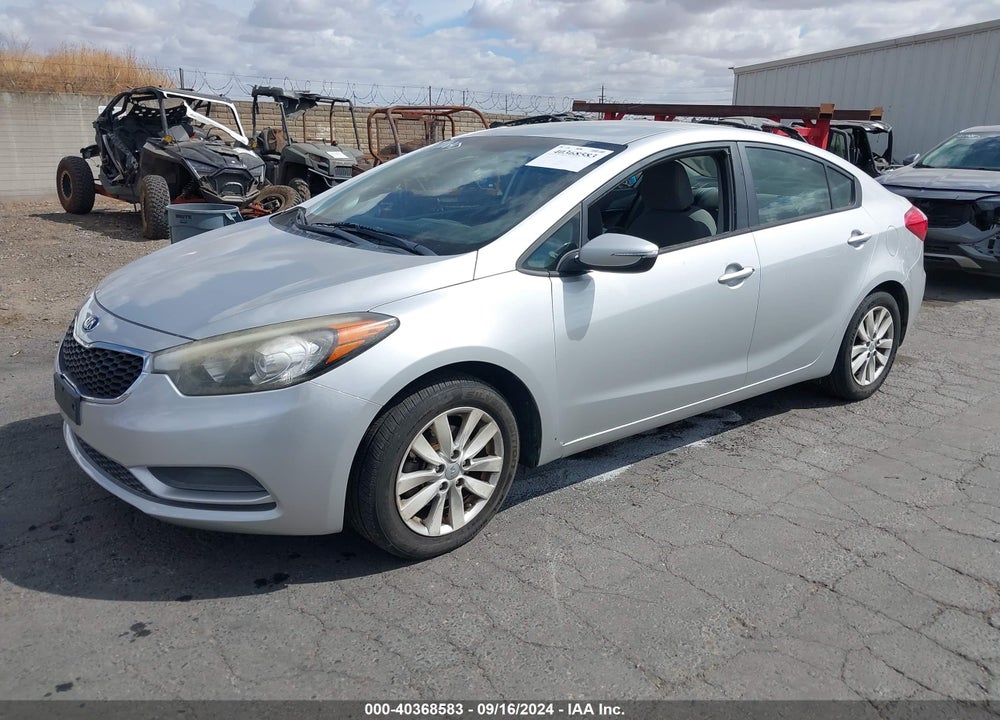2014 KIA FORTE LX VIN: KNAFX4A68E5227301