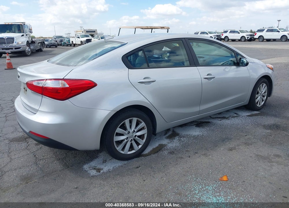 2014 KIA FORTE LX VIN: KNAFX4A68E5227301