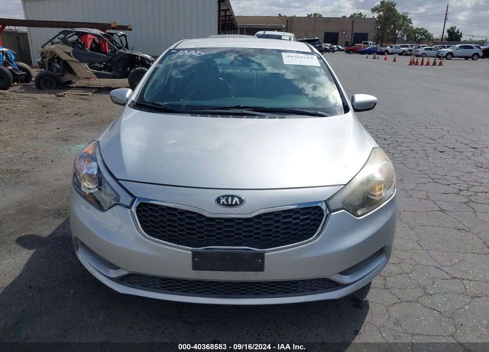 2014 KIA FORTE LX VIN: KNAFX4A68E5227301