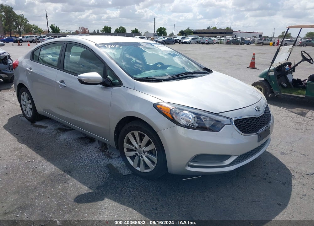 2014 KIA FORTE LX VIN: KNAFX4A68E5227301