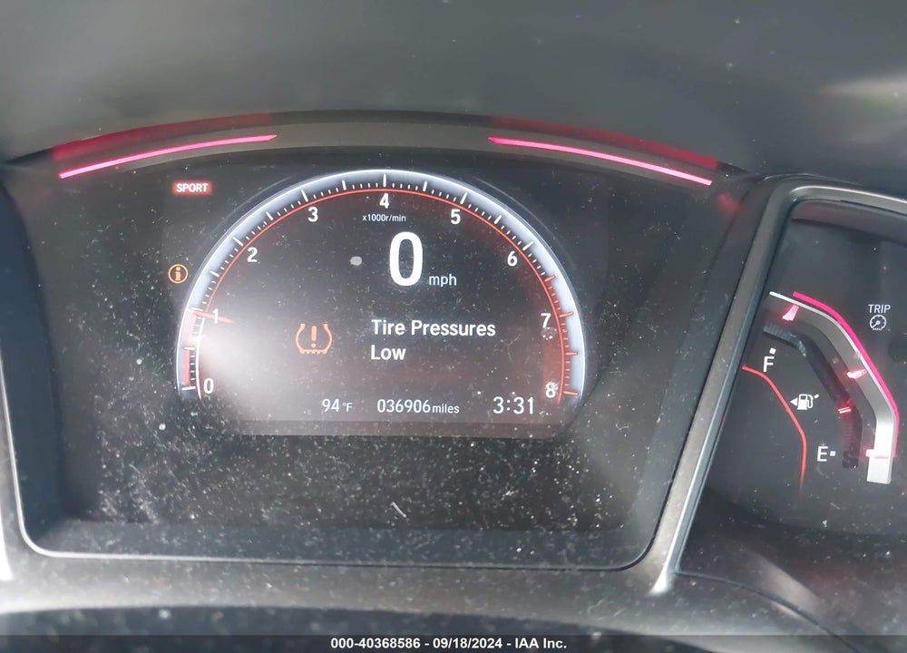 2020 HONDA CIVIC SI COUPE VIN: 2HGFC3A59LH751192
