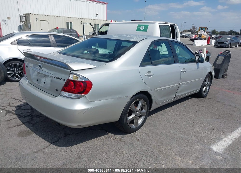 2005 TOYOTA CAMRY SE V6 VIN: 4T1BA32K25U042204