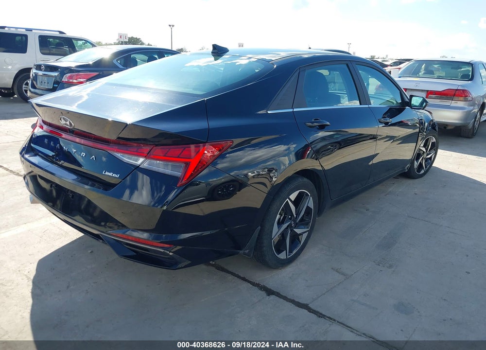 2022 HYUNDAI ELANTRA LIMITED VIN: KMHLP4AG2NU350009