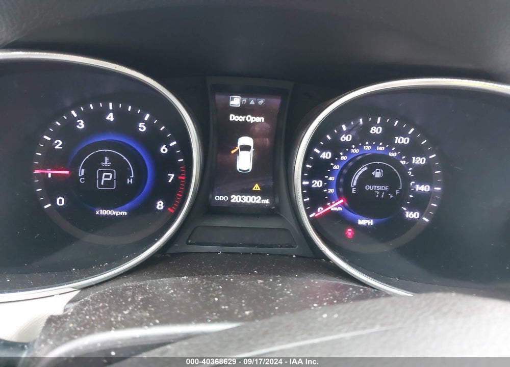 2013 HYUNDAI SANTA FE SPORT 2.0T VIN: 5XYZU3LA9DG064006