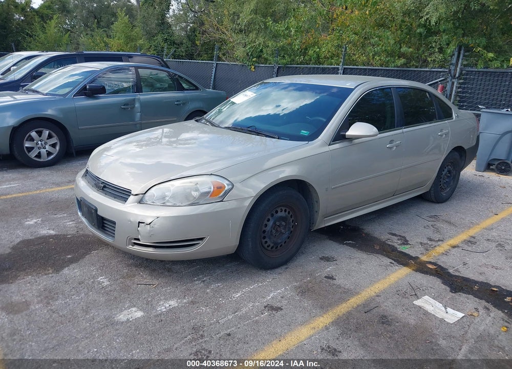 2009 CHEVROLET IMPALA LS VIN: 2G1WB57K591163021