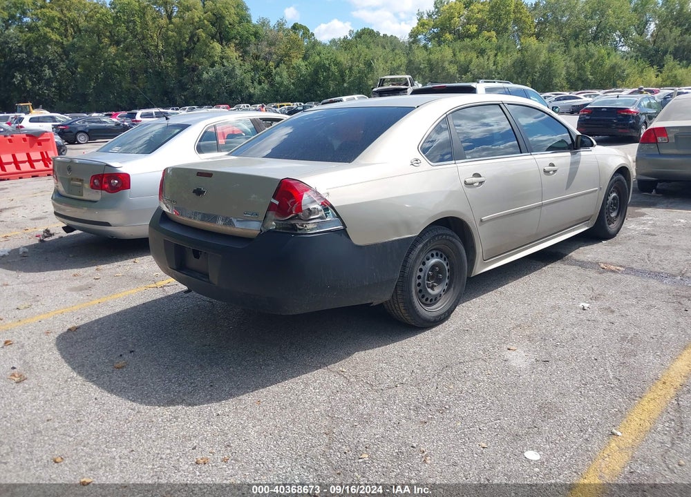 2009 CHEVROLET IMPALA LS VIN: 2G1WB57K591163021