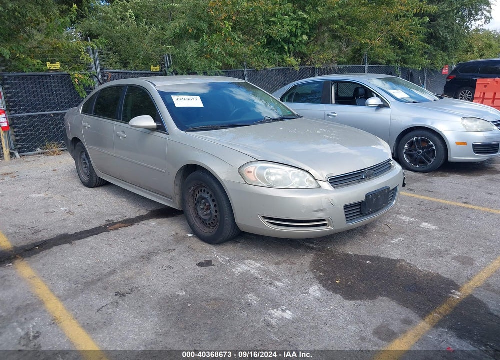 2009 CHEVROLET IMPALA LS VIN: 2G1WB57K591163021