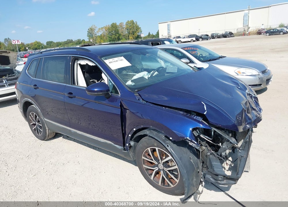 2021 VOLKSWAGEN TIGUAN 2.0T SE/2.0T SE R-LINE BLACK/2.0T SEL VIN: 3VV2B7AX2MM025543