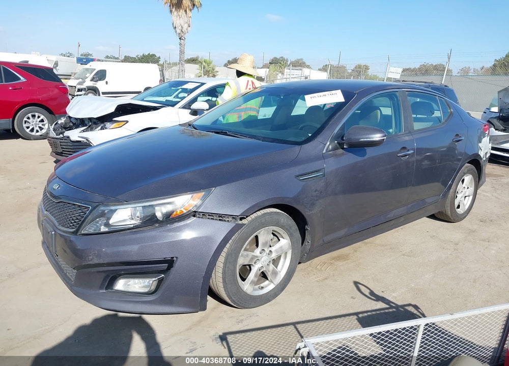2015 KIA OPTIMA LX VIN: KNAGM4A76F5648778