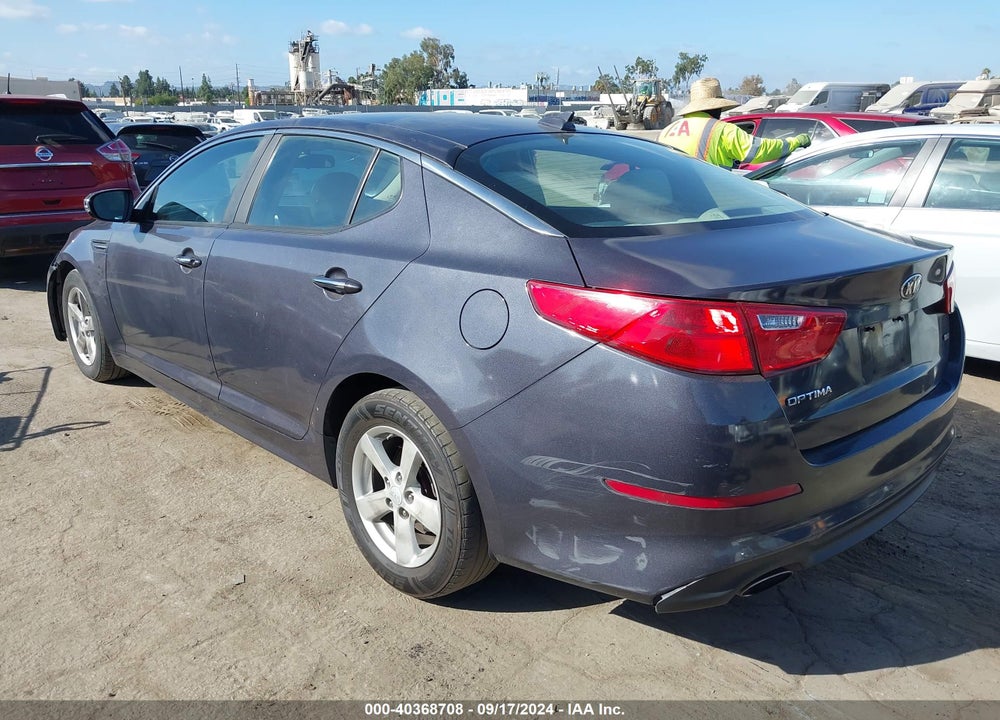 2015 KIA OPTIMA LX VIN: KNAGM4A76F5648778