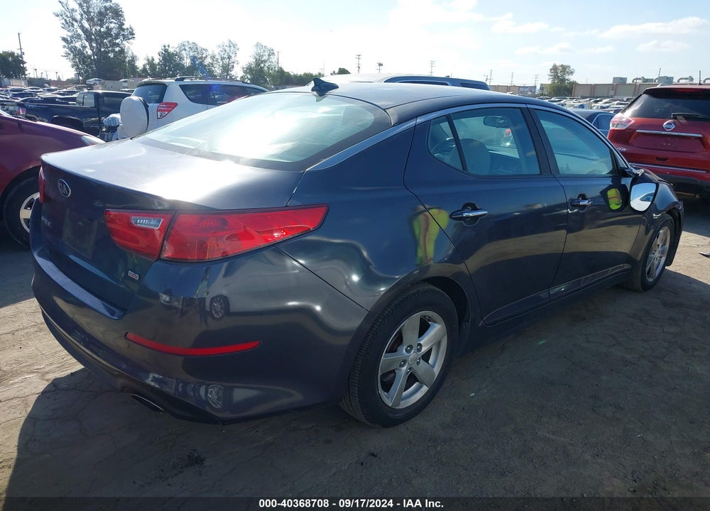 2015 KIA OPTIMA LX VIN: KNAGM4A76F5648778