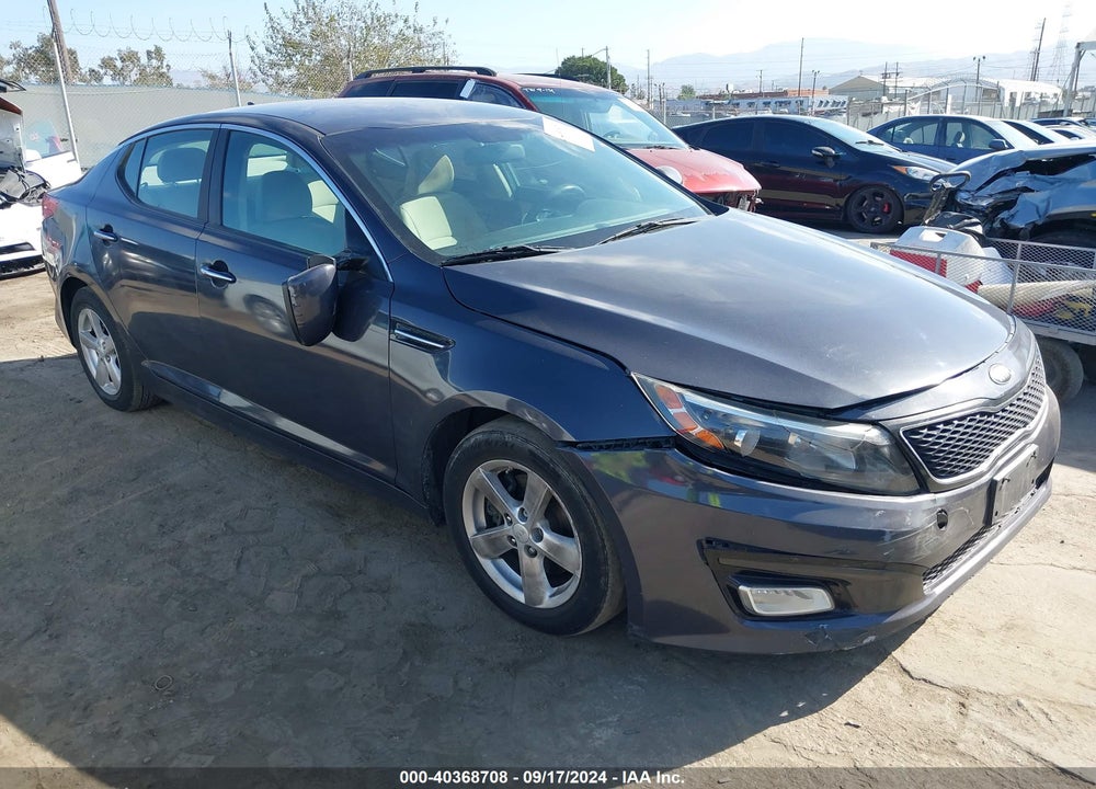 2015 KIA OPTIMA LX VIN: KNAGM4A76F5648778