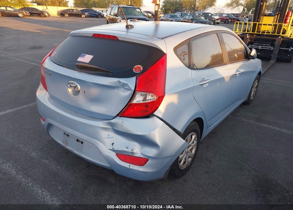 2013 HYUNDAI ACCENT GS VIN: KMHCT5AE4DU132006