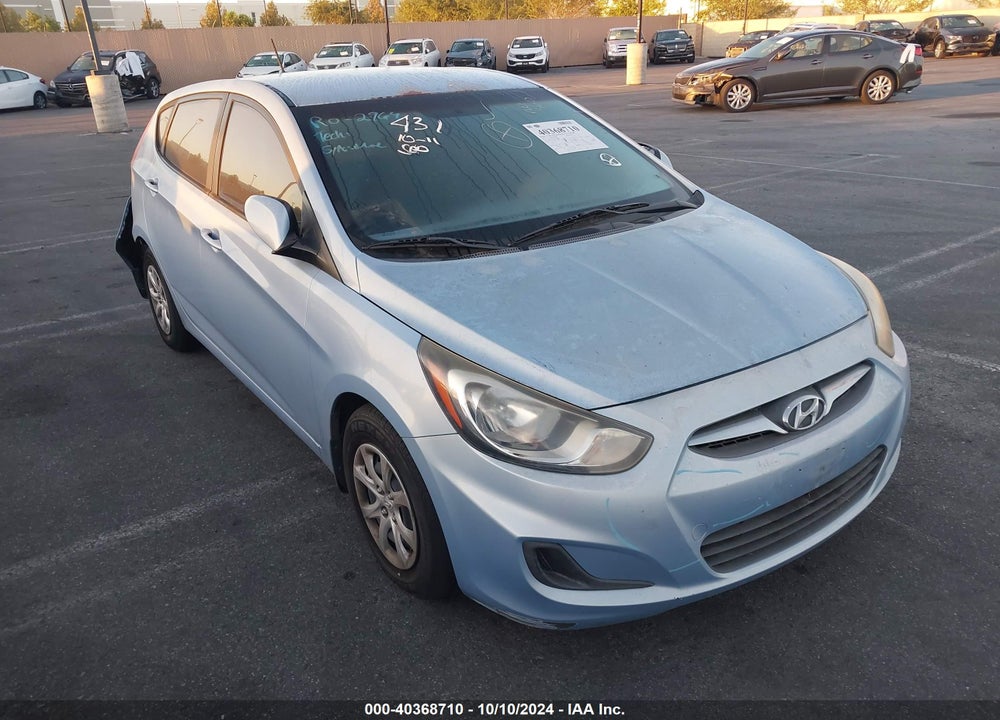2013 HYUNDAI ACCENT GS VIN: KMHCT5AE4DU132006