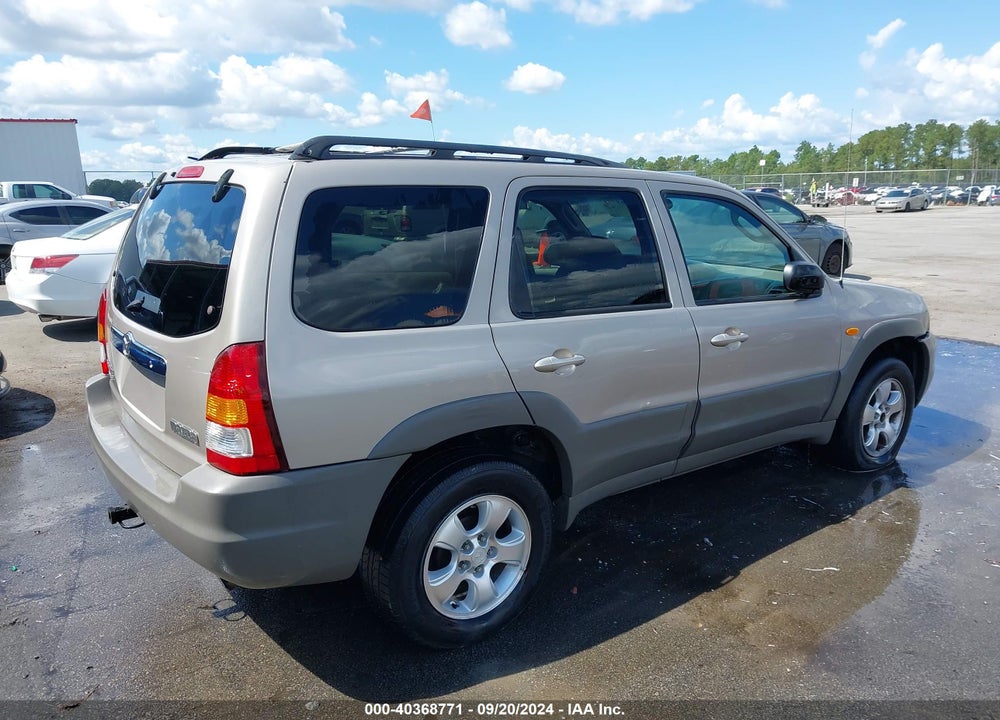 2001 MAZDA TRIBUTE DX V6 VIN: 4F2YU06181KM16553