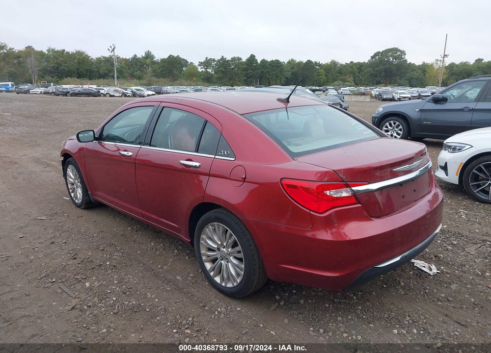 2012 CHRYSLER 200 VIN: 1C3CCBCB0CN117019
