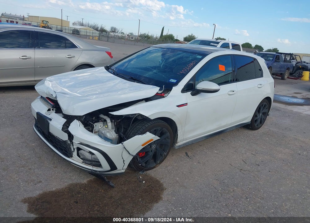 2022 VOLKSWAGEN GOLF GTI 2.0T SE VIN: WVW987CDXNW192927