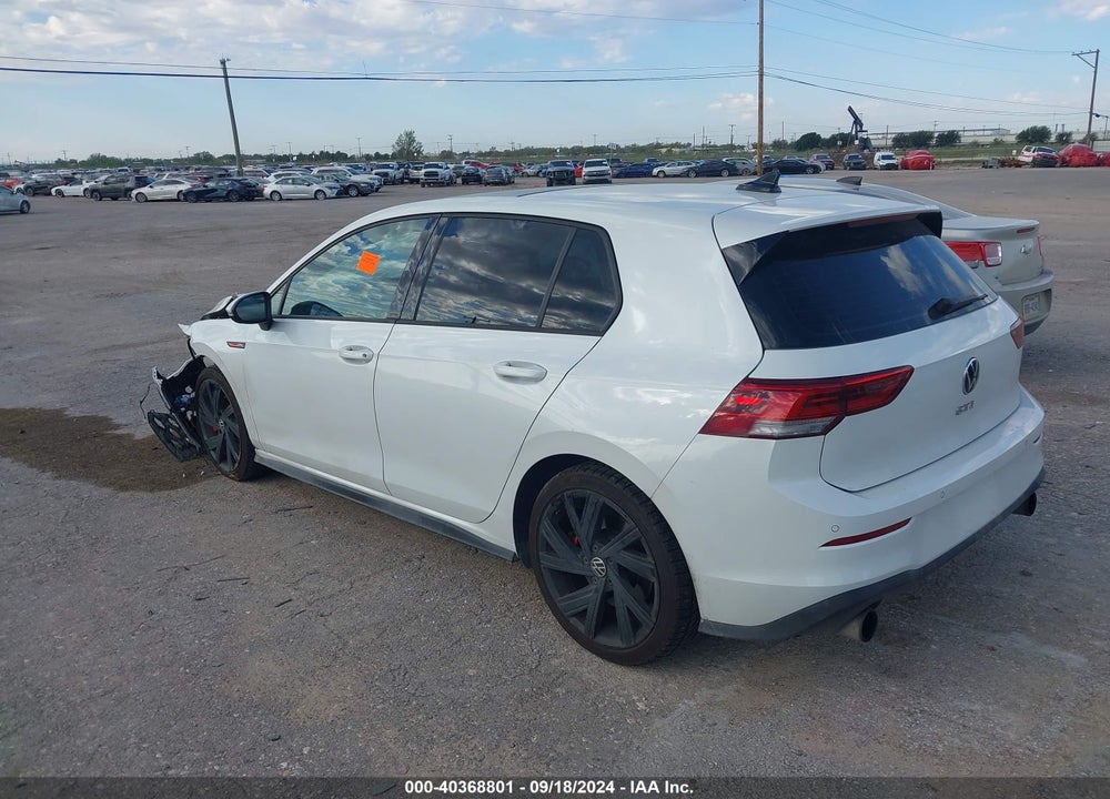 2022 VOLKSWAGEN GOLF GTI 2.0T SE VIN: WVW987CDXNW192927