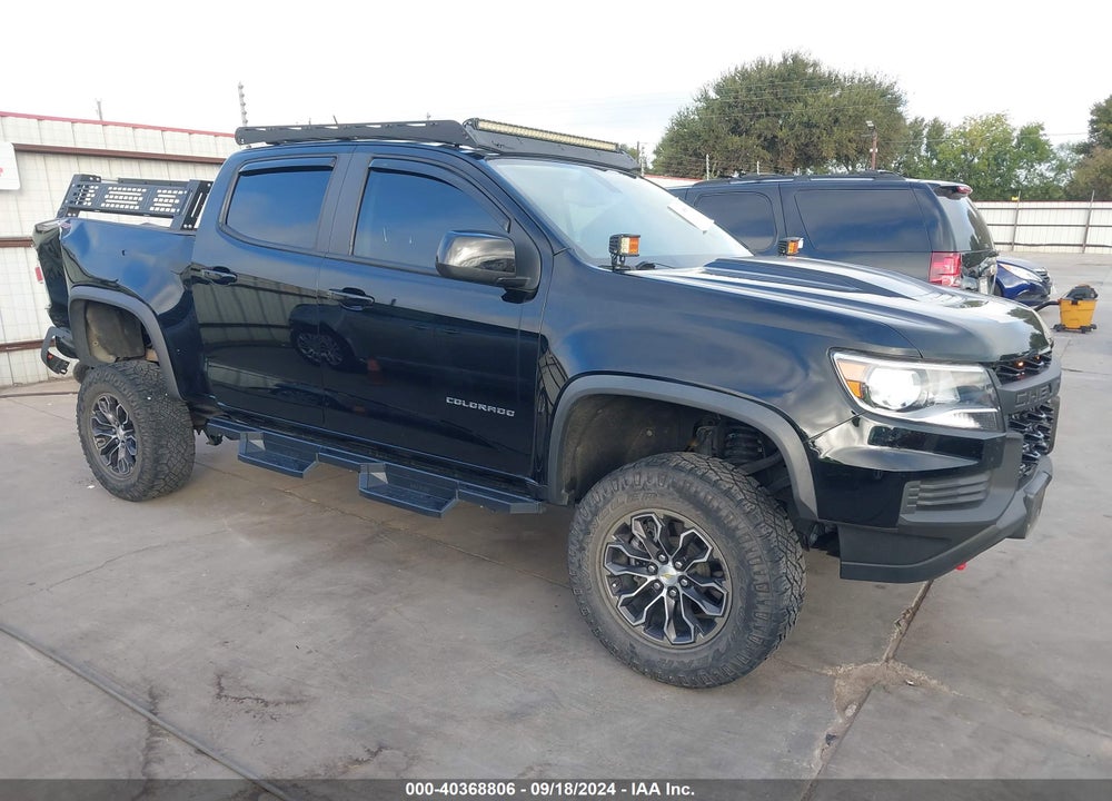 2021 CHEVROLET COLORADO 4WD SHORT BOX ZR2 VIN: 1GCGTEEN4M1133707