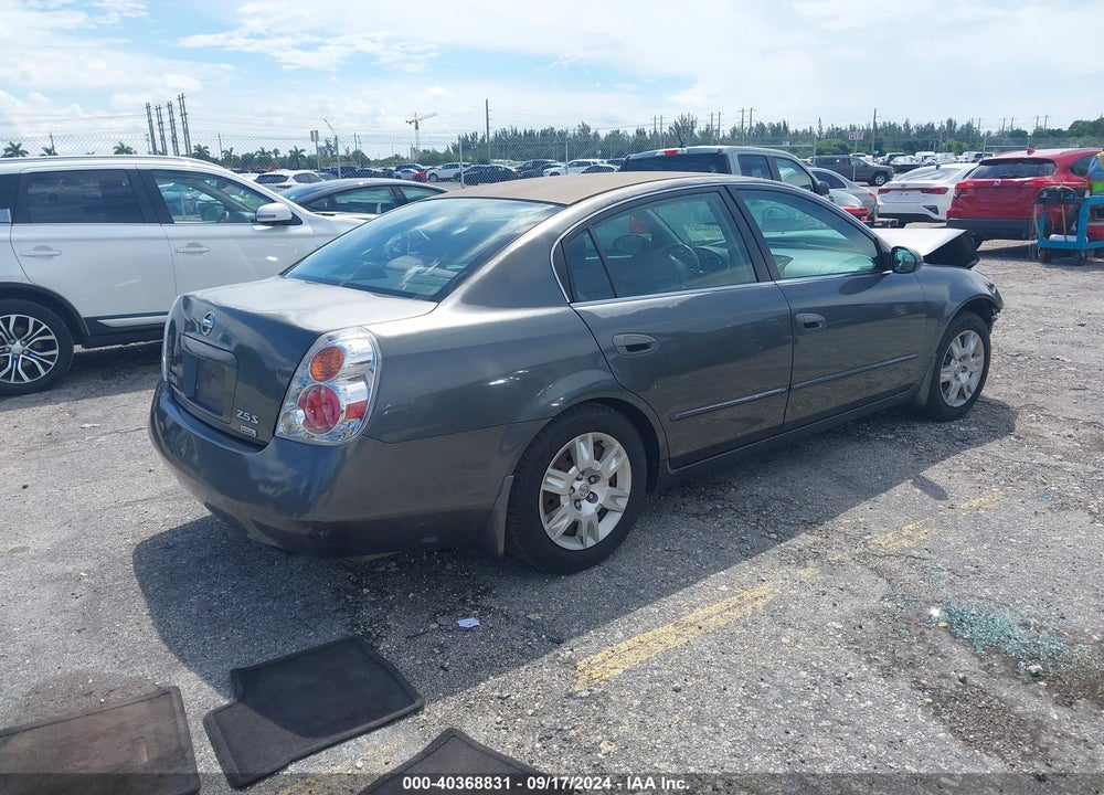 2006 NISSAN ALTIMA 2.5 S VIN: 1N4AL11E76N303533