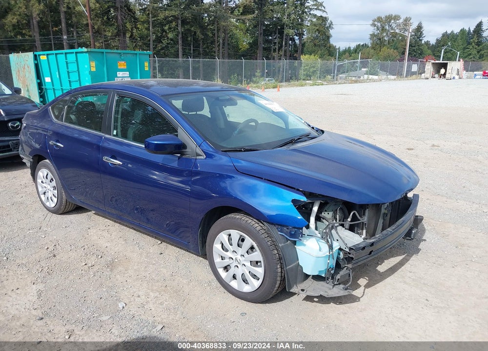 2018 NISSAN SENTRA S VIN: 3N1AB7AP0JY213320