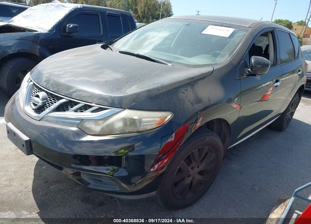 2013 NISSAN MURANO S VIN: JN8AZ1MU5DW210467